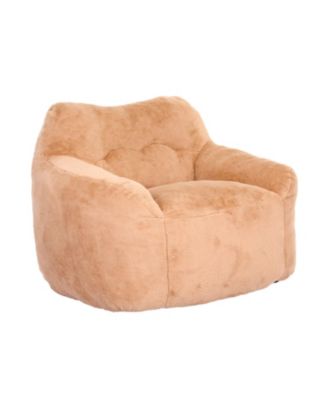 Bean Bag Sofa Chair with Armrests - Comfy Living Room Seating
