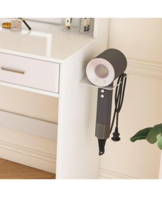 LED Vanity Mirror Dressing Table with Lights & Storage