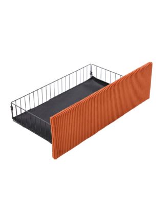 Streamdale L-Shaped Sectional Sofa w/ Storage Ottoman, USB, Cup Holder, Corduroy