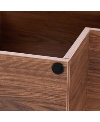 Streamdale  Furniture Cube TV Stand Media Center - Open Storage Bookcase Shelf