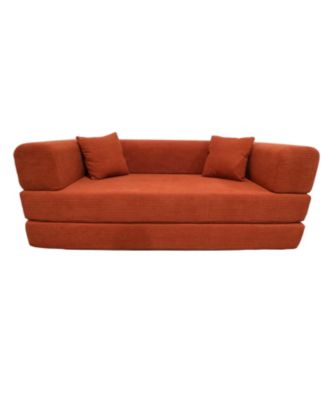 Multifunctional Velvet Sofa Bed