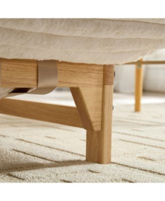 Streamdale Corduroy Accent Armless Sofa