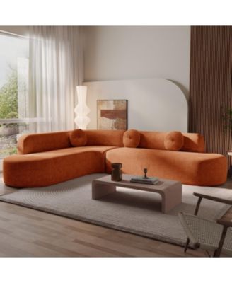 Streamdale 122" Extra Large Curved Sectional Sofa