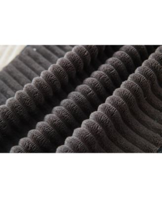 Chaise Lounge with Storage Ottoman & Pillows