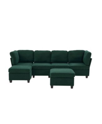 Streamdale Modular Sectional Sofa- Convertible 6-Seat Couch with Chaise & Ottoman