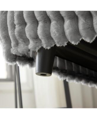 Streamdale Corduroy 4-Seat Sofa, Modern Comfy Cloud Couch with Soft Pillows, Grey