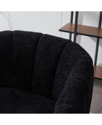 Streamdale Chenille Sofa Set- Loveseat, 2 Chairs, Metal Legs