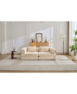 Compression Convertible Sofa Bed, Chenille