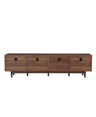  76" TV Stand with Drawers for Living Room/Bedroom Modern Chic Entertainment Center