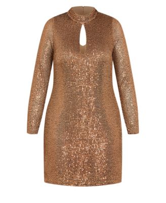 Plus Size Glowing Dress