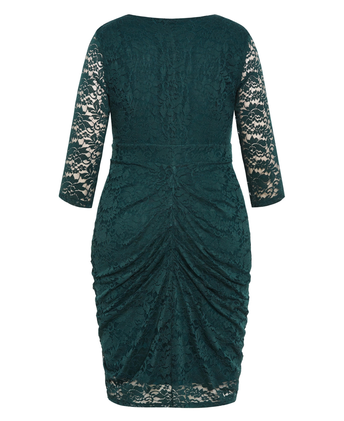 City Chic Plus Lacey Zip Dress