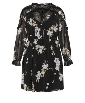 Plus Size Amira Print Dress