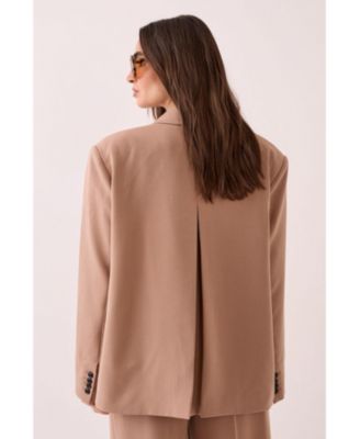 Women's Double Breasted Oversized Blazer