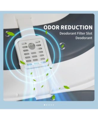 Foldable Cat Litter Box with Lid & High Sides – Large Two-Way Entry, Easy Clean, White & Gray