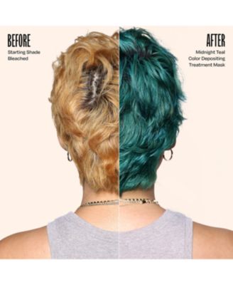 Color Depositing Hair Mask – Semi-Permanent Hair Dye + Deep Conditioner, 8oz Jar