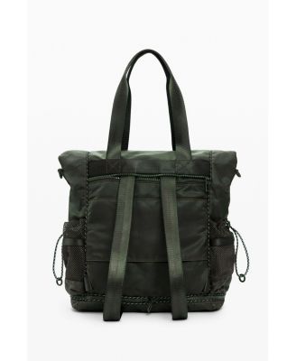 Women's Waxed two-tone voyager backpack