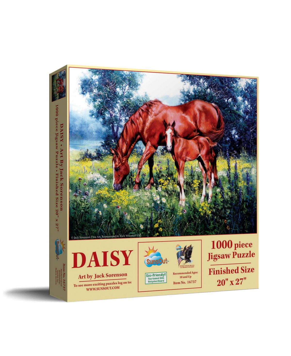 SunsOut Daisy 1000 piece Jigsaw Puzzle