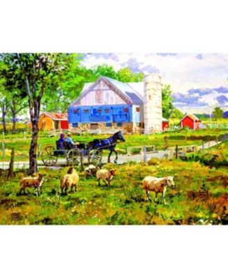 Through the Fields 300 piece Jigsaw Puzzle for Adults