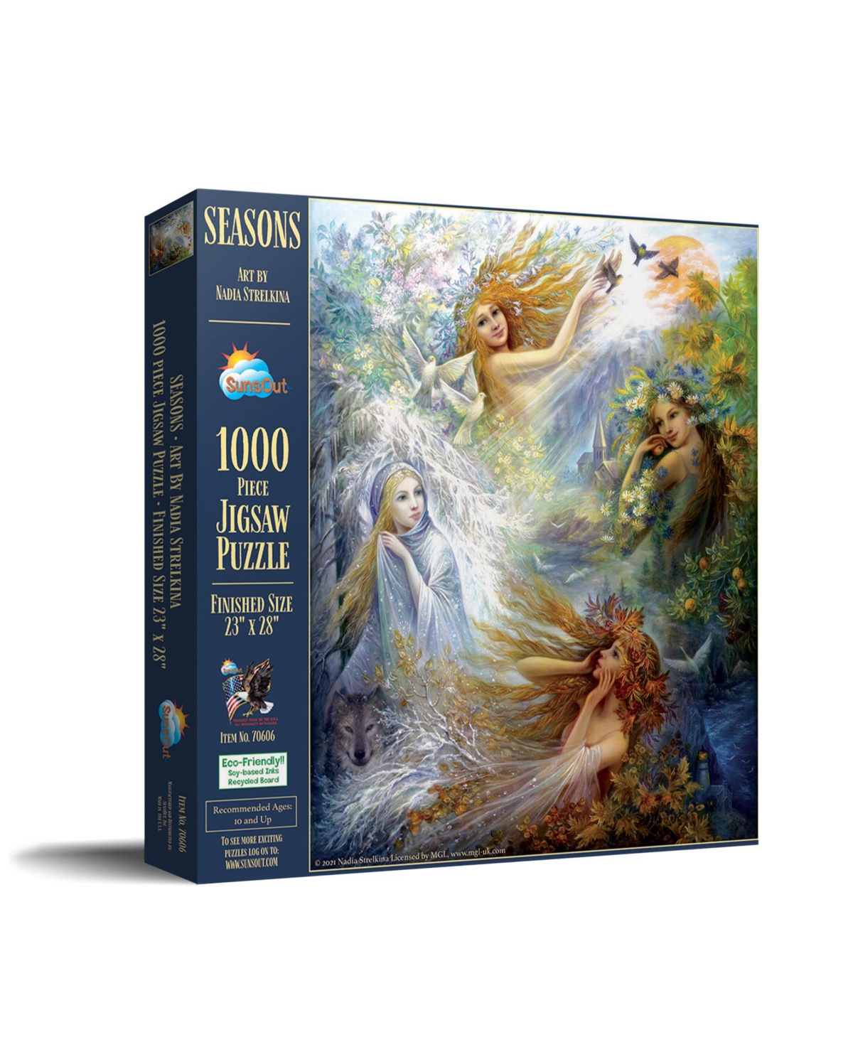 SunsOut Seasons 1000 piece Jigsaw Puzzle for Adults