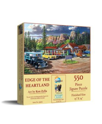 Edge of the Heartland 550 piece Jigsaw Puzzle for Adults