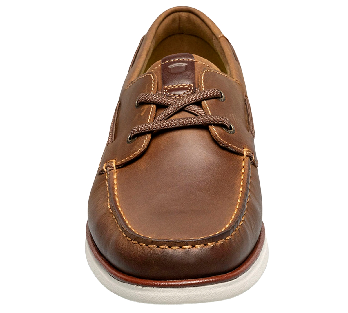 Florsheim Men's Tropics Elastic Lace Moc-Toe Boat Shoes