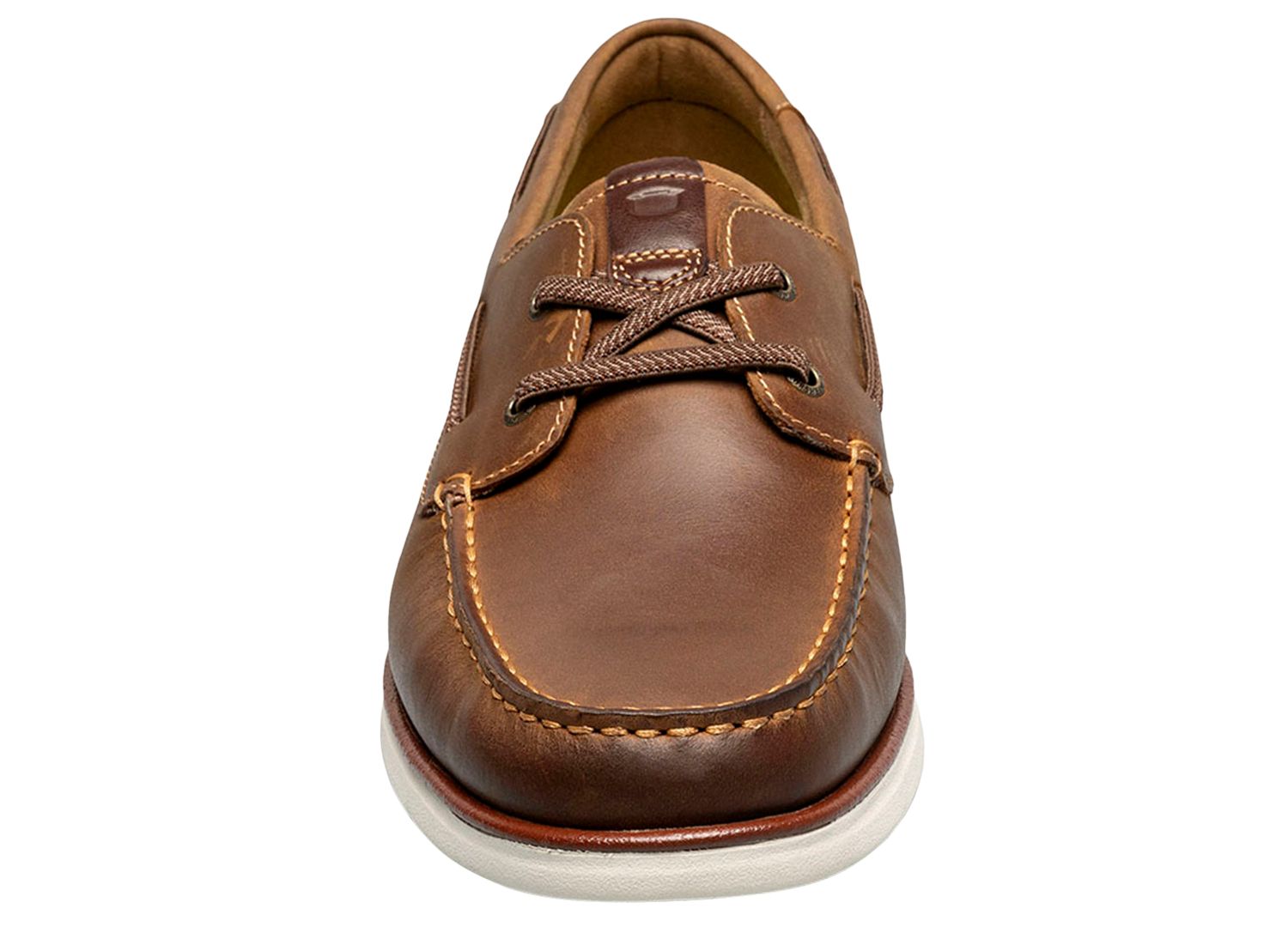 Tropics Elastic Lace Moc-Toe Boat Shoes