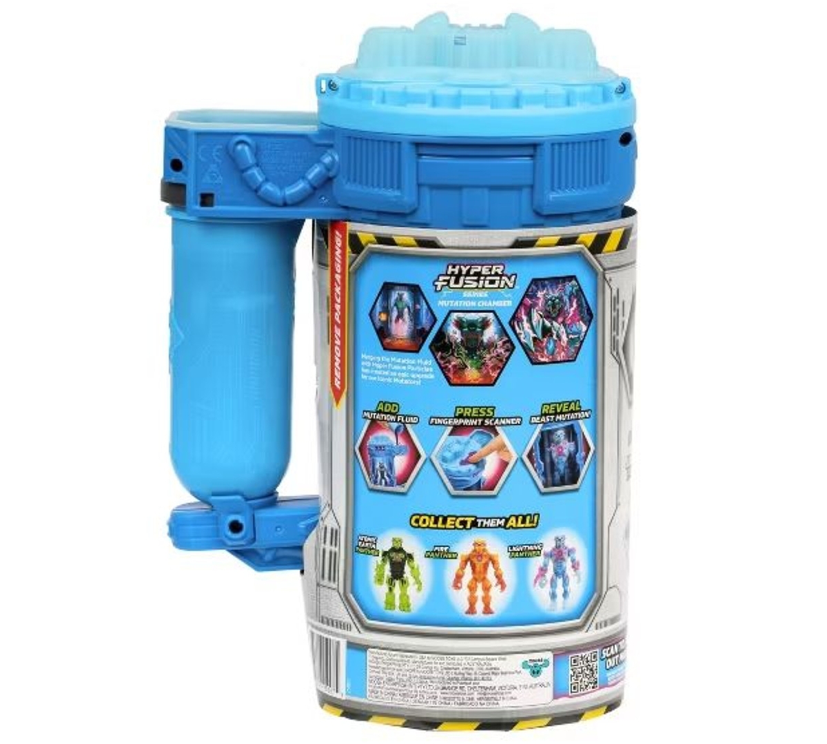 Mr Beast Lab Mutators Mutation Chamber Lightning Panther Action Figure