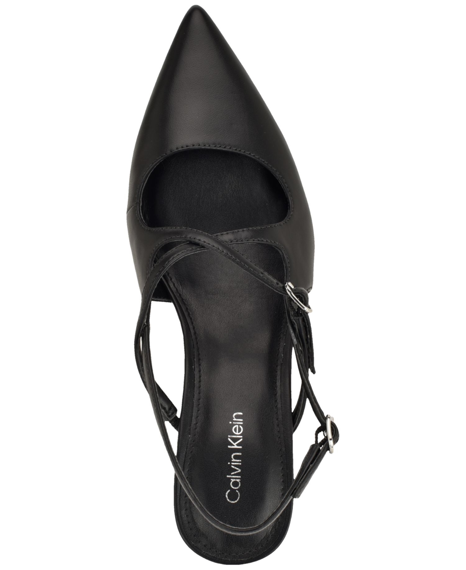 Women's Vierra Strappy Slingback Kitten Heel Pumps