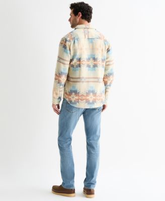 Men's Jacquard Utility Shirt