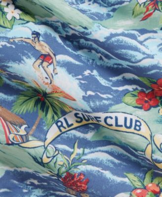Baby Boys' Tropical-Print Swim Trunk