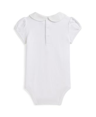 Baby Girls' Peter Pan Collar Bodysuit
