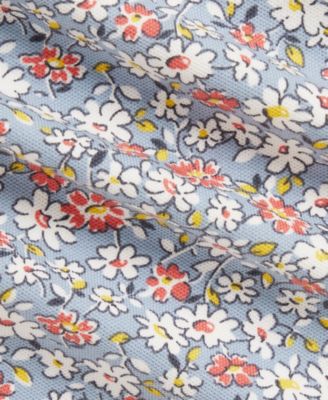 Baby Girls' Sweet Floral Print Dress and Bloomers