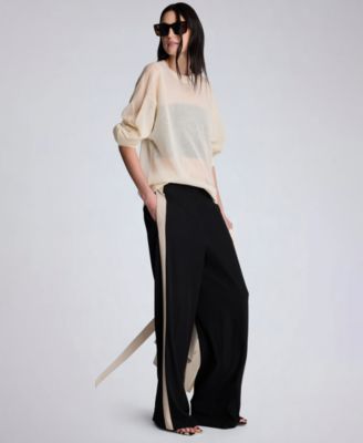 Women's High Rise Side Stripe Pants