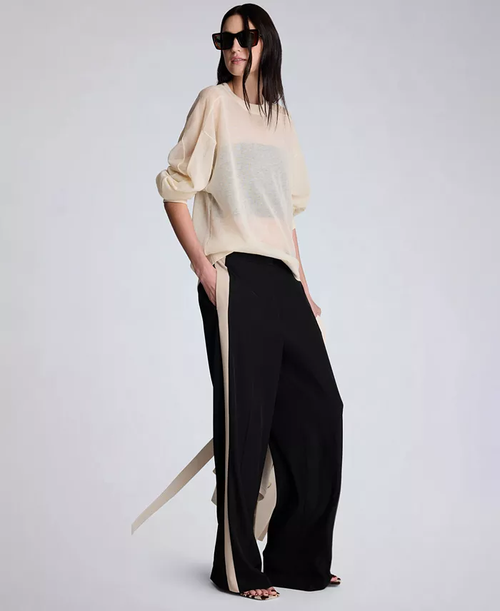 Women's High Rise Side Stripe Pants - thumbnail 2