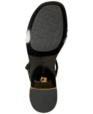 Women's Tafeta Multi Band Heeled Sandals