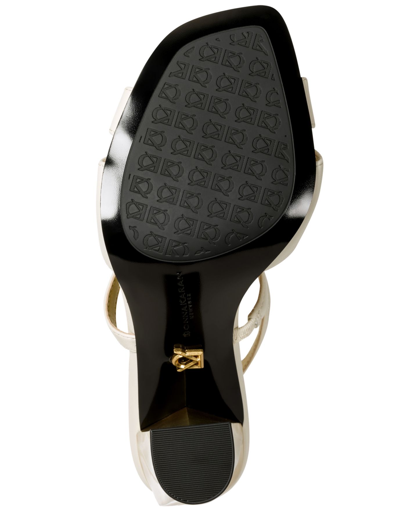 Женские сандалии Donna Karan New York Brooklyn Strappy Dress Sandals, цвет: Слоновая кость — фото 5