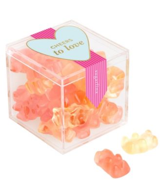 Valentine's Day Cheers To Love - Champagne Bears Candy Cube Kit, 3 Pieces