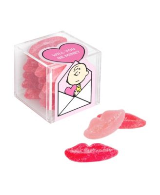 Valentine's Day Charlie Brown Sugar Lips Candy Cube Kit, 3 Pieces
