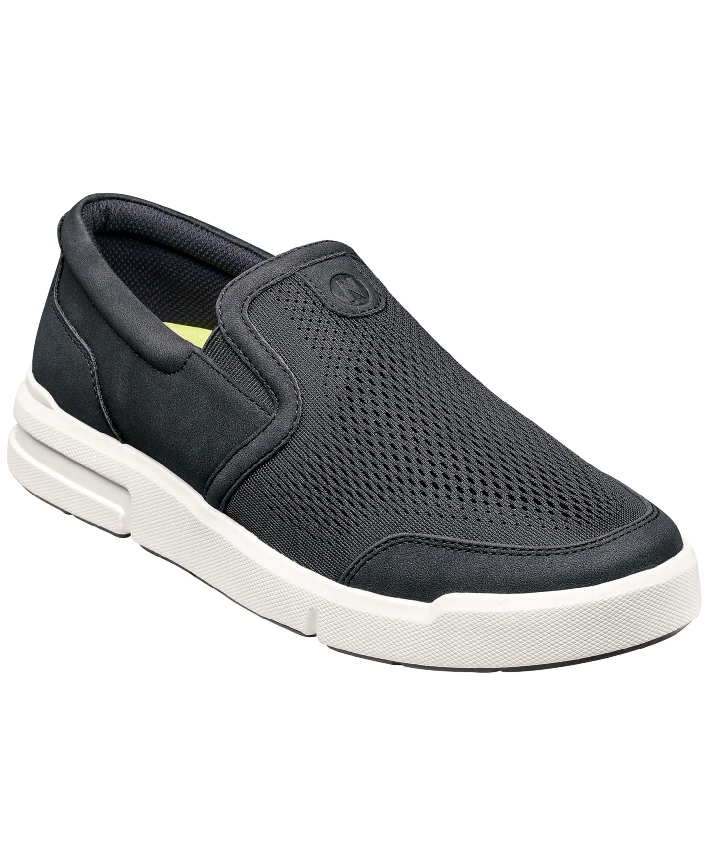 Мужские туфли Nunn Bush Kore City Rally Mesh Moc-Toe, цвет: Чёрный разноцветный — фото 1