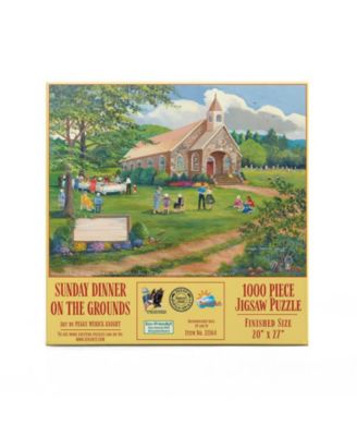 Sunday Dinner on the Grounds 1000 piece Jigsaw Puzzle for Adults
