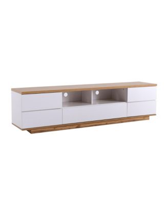 Streamdale 80" TV Stand with Multi-Functional Storage