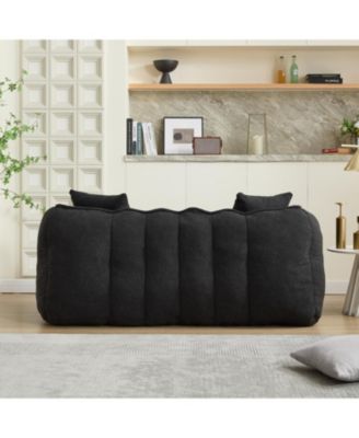 Soft Beanbag Chair - High Resilience Foam Core