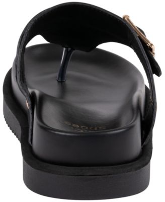 Women's Serene Buckle Thong Footbed Sandals