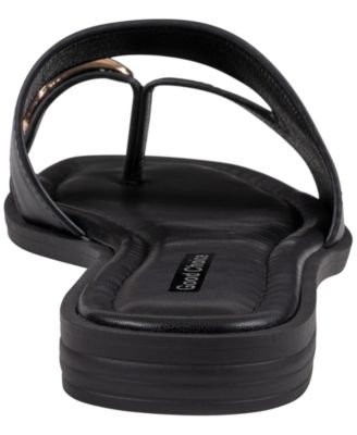 Women's Halie Metal Toe Ring Flat Sandals