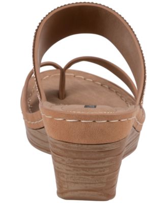 Women's Brazen Embellished Wedge Sandals
