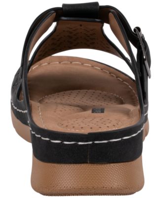Women's Loni Embellished Comfort  Round Toe Sandals