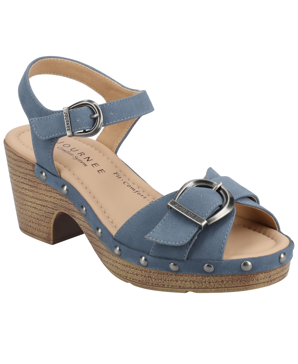 Journee Collection Women's Sisilia Casual Platform Sandals