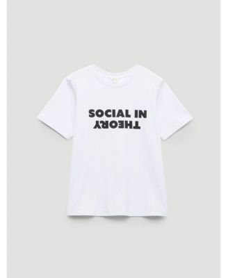 Women's Social In Theory Graphic T-Shirt