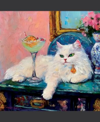 A Glass of Catnip 500 piece Jigsaw Puzzle for Adults