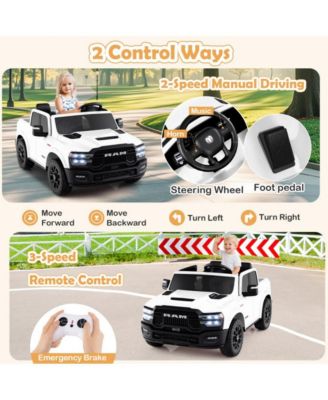 24V Two Seater Ride On Truck with Remote and Music